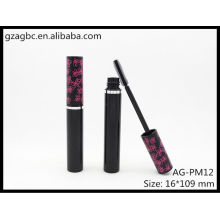 Charmant & vide plastique rond Tube Mascara AG-12, AGPM emballage cosmétique, couleurs/Logo personnalisé